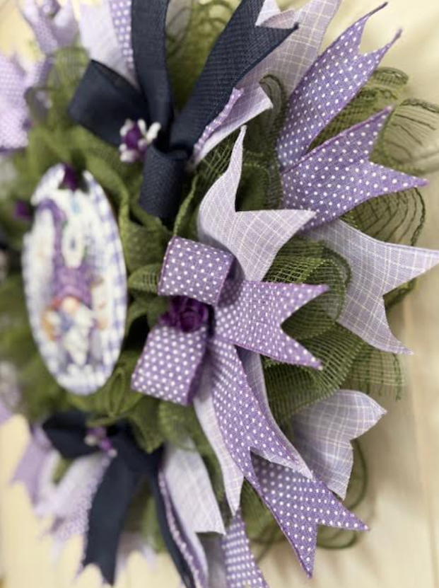 Handmade Custom Troll Lavender Wreath