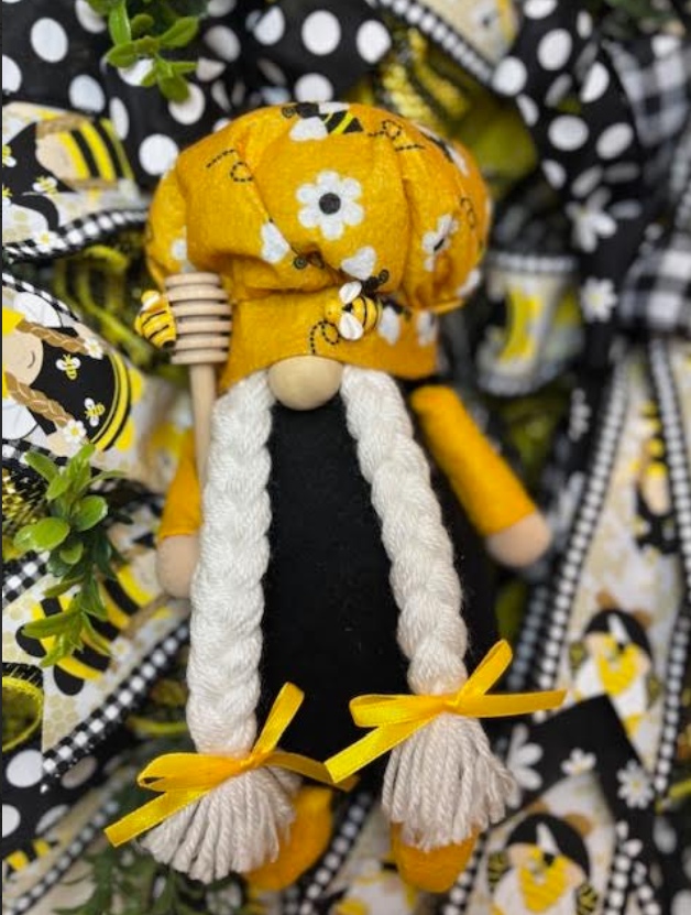 Handmade Custom Troll Beekeeper Wreath