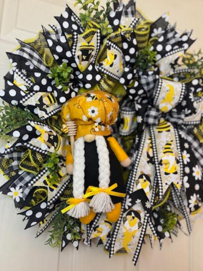Handmade Custom Troll Beekeeper Wreath