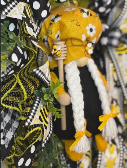 Handmade Custom Troll Beekeeper Wreath